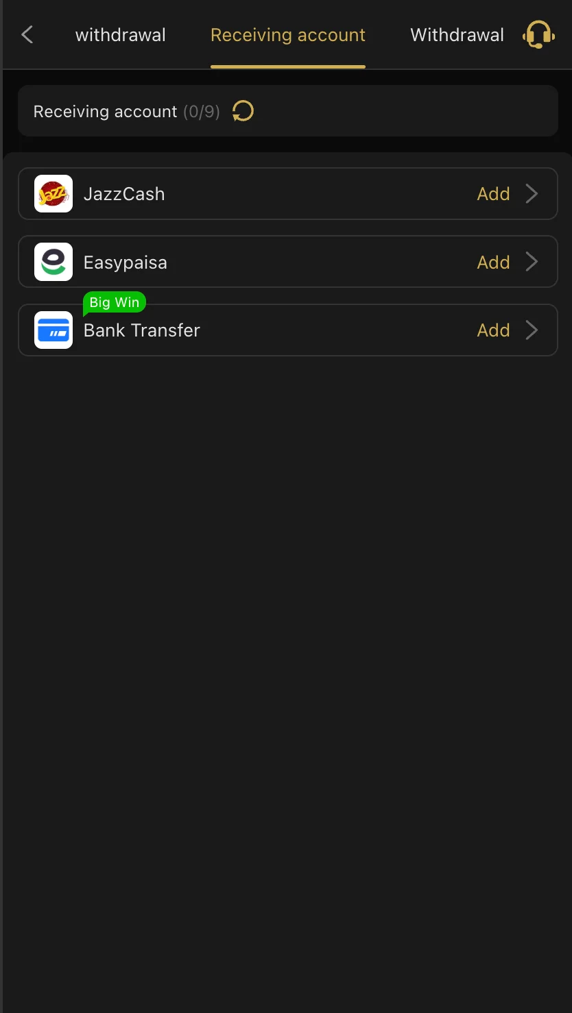 Masti 365 withdraw money screen
